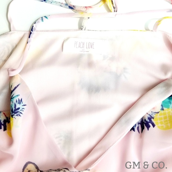 SALE! Peach Love California Slipped Dress - Picture 3 of 4